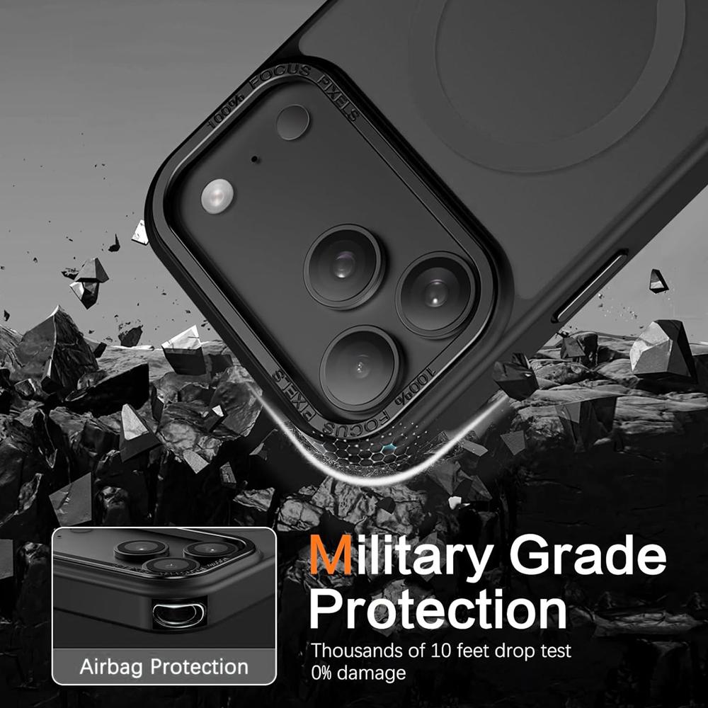 Frame Case für Apple iPhone 17 Pro Max in Schwarz