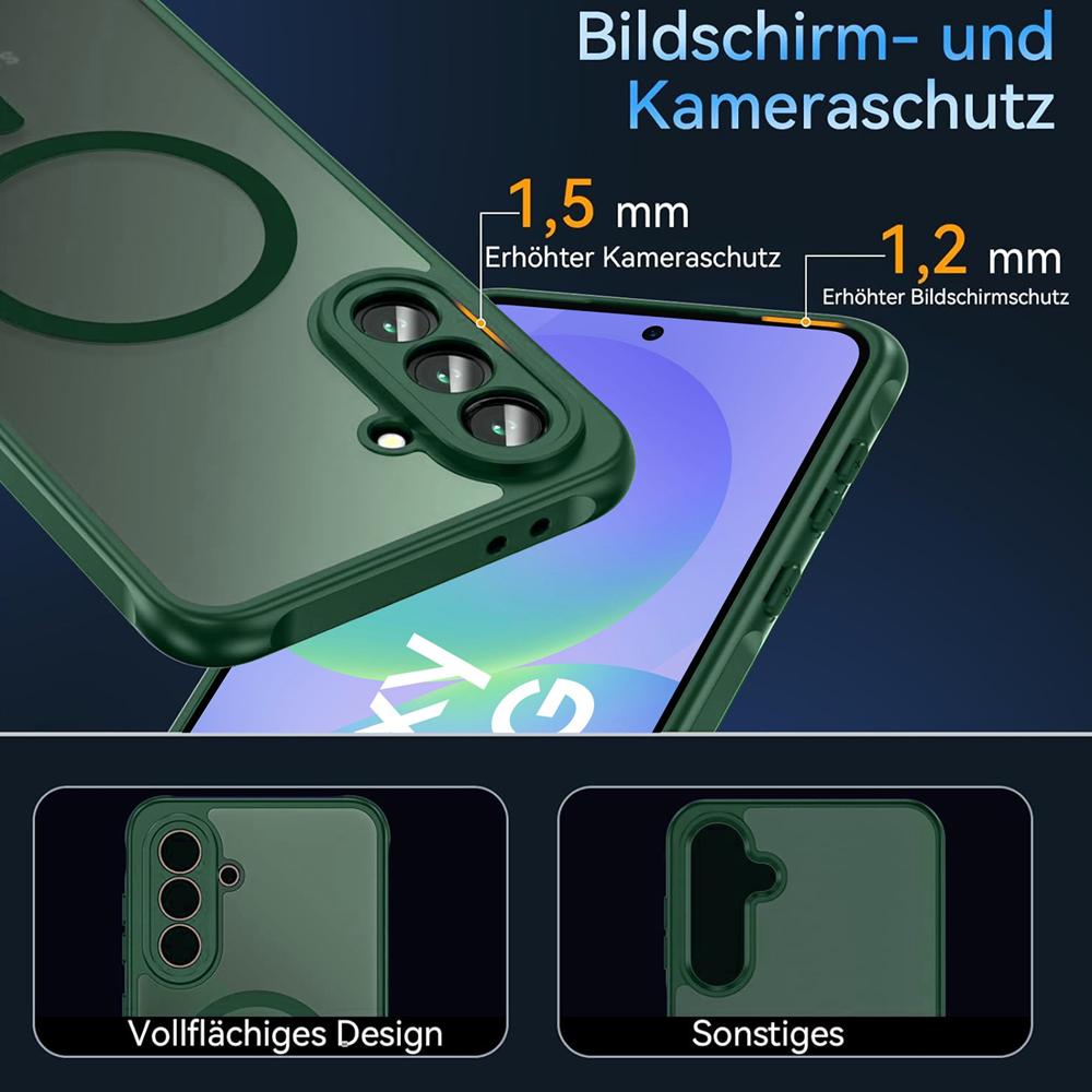 Zoya TPU für Samsung Galaxy A57 5G in Grün
