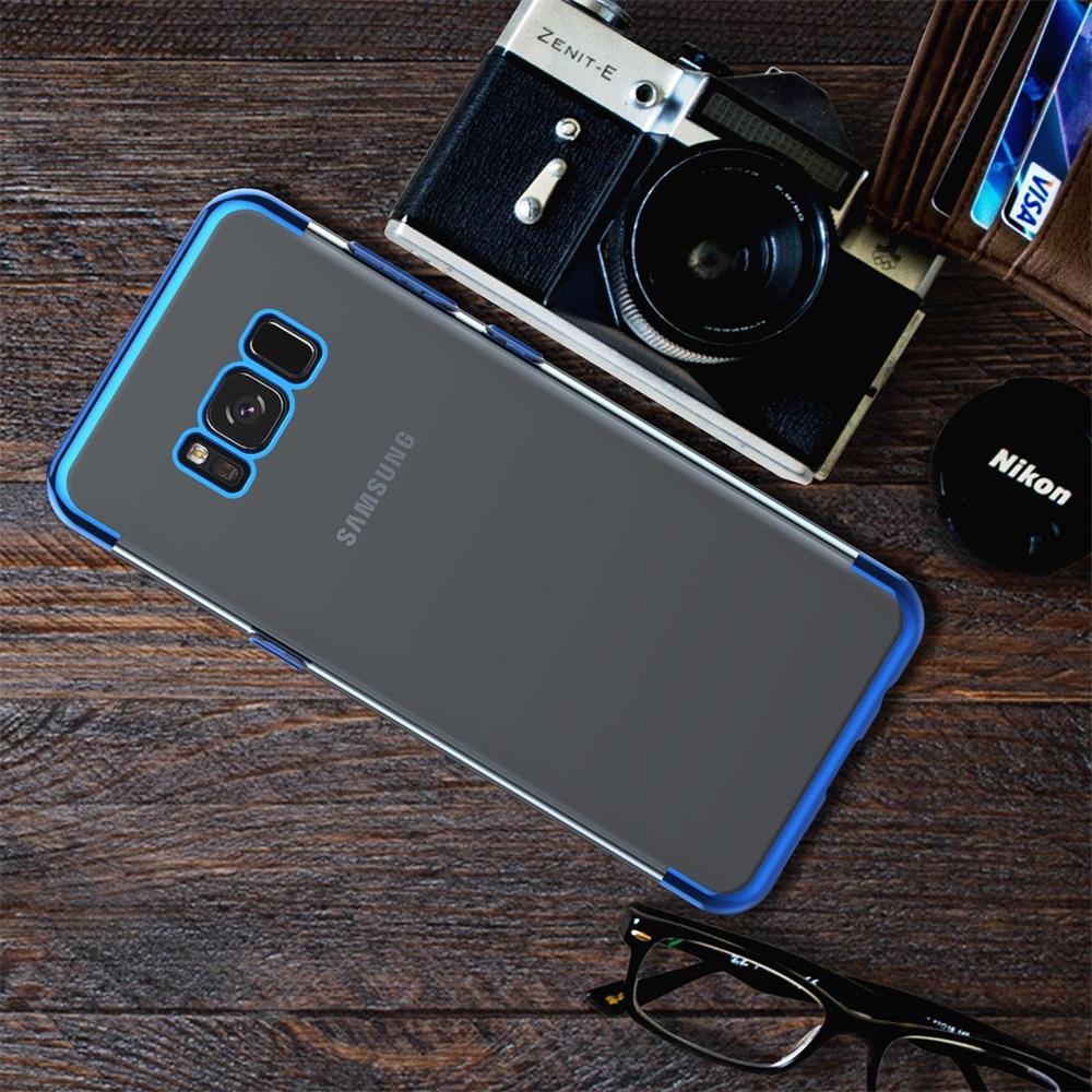 Zero Edge Color für Samsung Galaxy S8 Plus in Blau