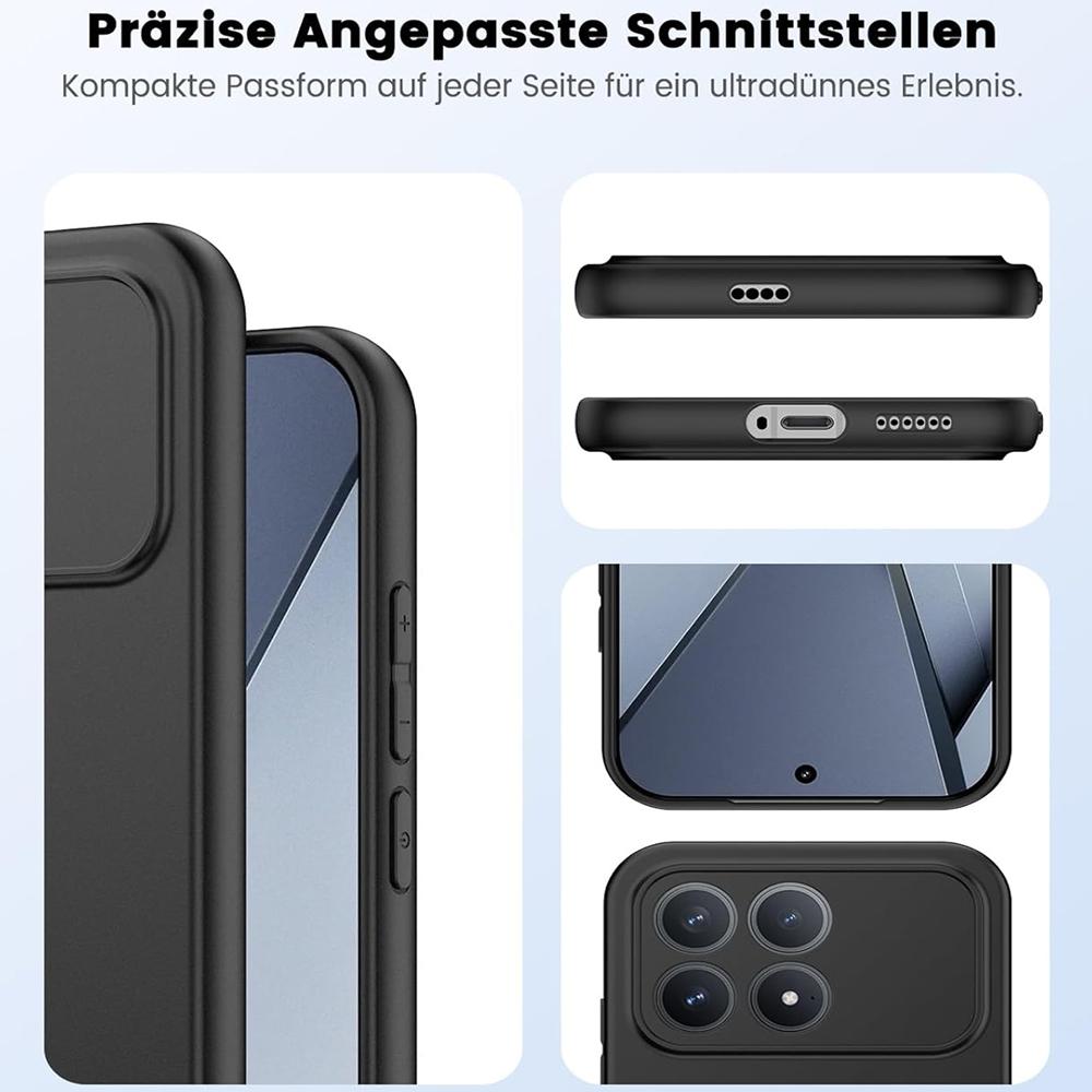 Classic TPU für Xiaomi Poco F8 Pro in Schwarz