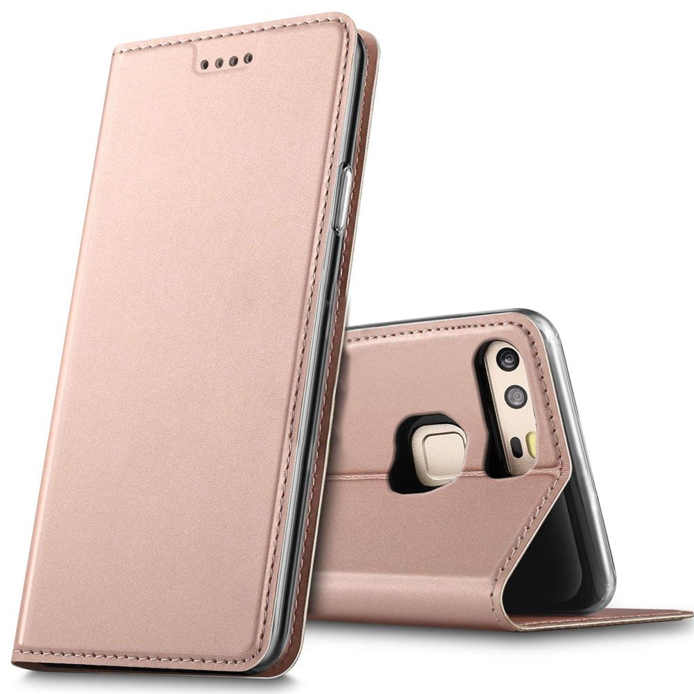 Electroplated Flip für Huawei P9 in Rosegold