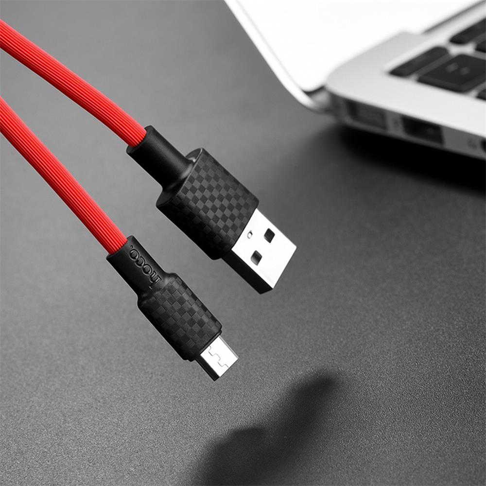 Hoco USB Kabel - X29 microUSB - 1M in Rot