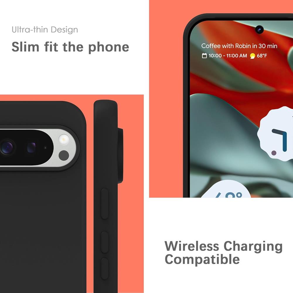 Colour TPU für Google Pixel 9 Pro XL in Schwarz