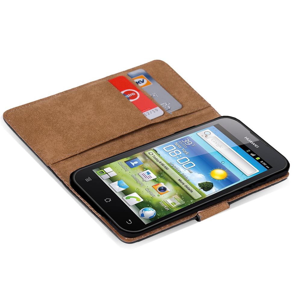 Basic Wallet für Huawei Ascend G6 in Schwarz