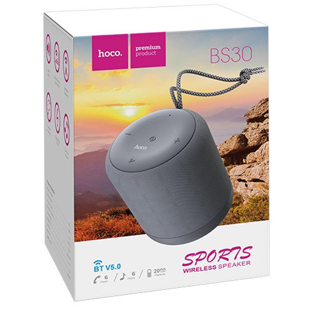 Hoco BS30 Bluetooth Lautsprecher in Grau