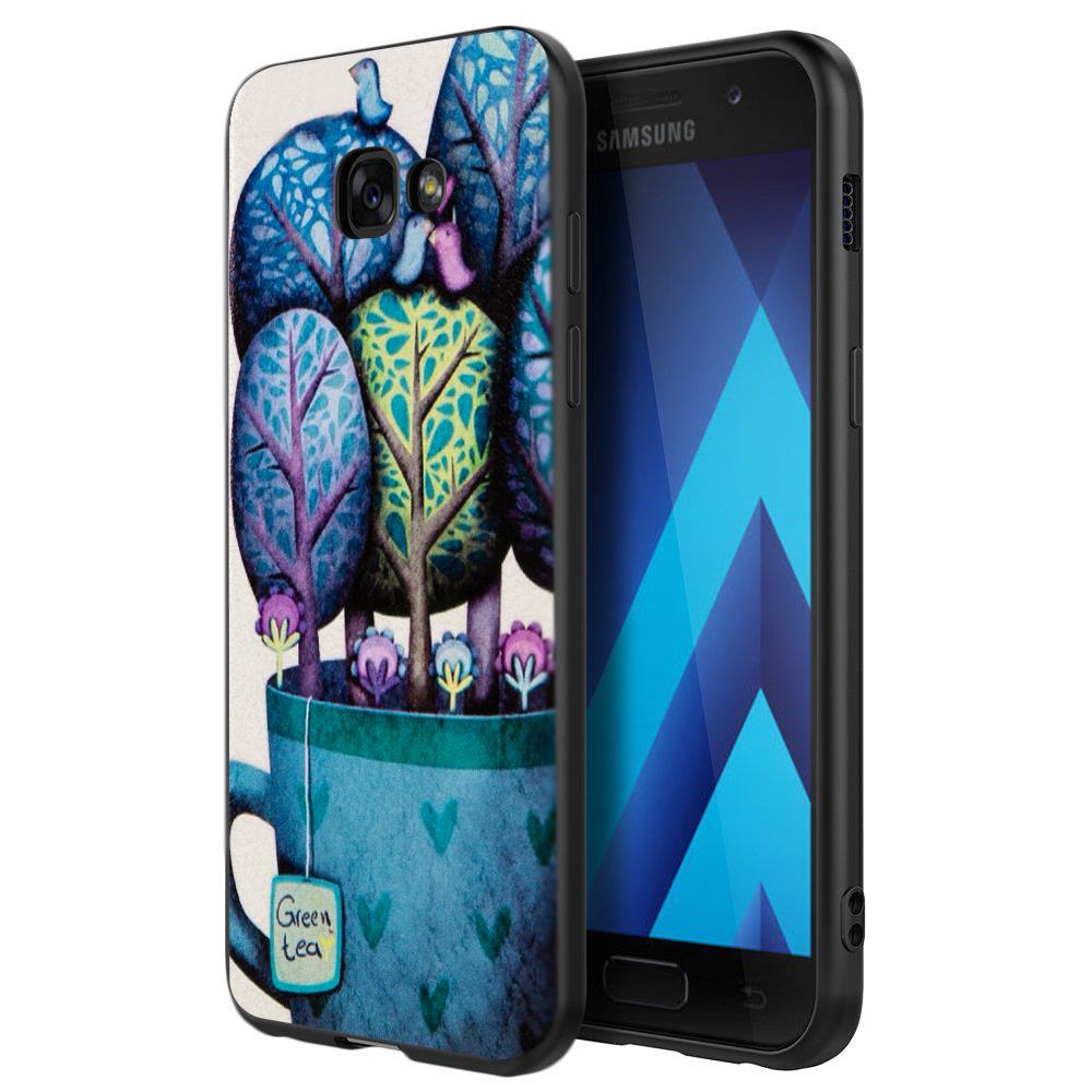 Hoco Colored Case für Samsung Galaxy A3 2017 A320 als Tee Motiv