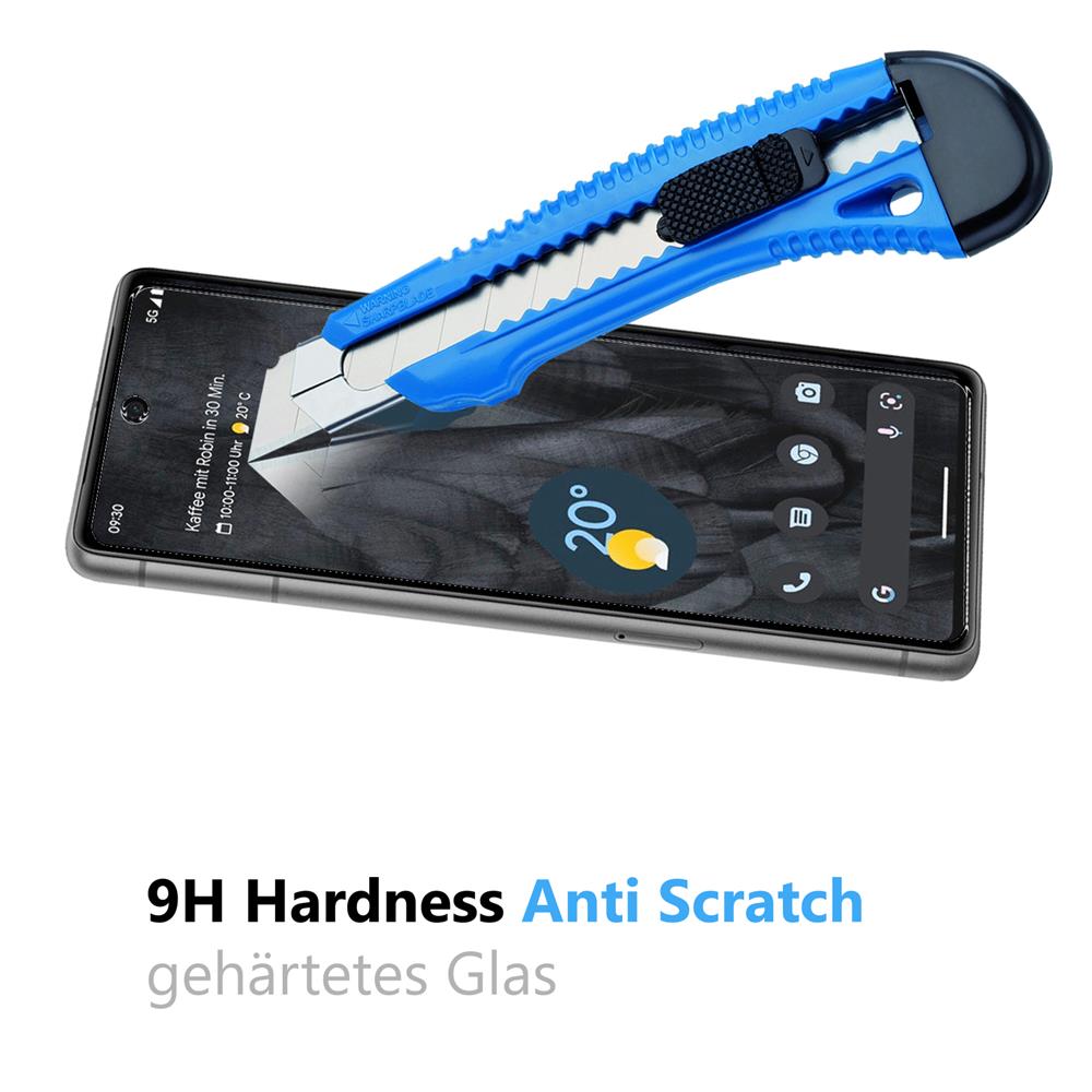 4in1 Glas Set für Google Pixel 7