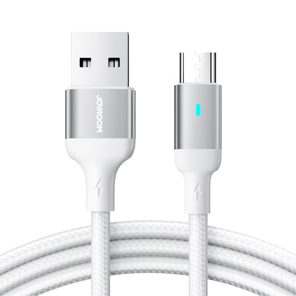 Joyroom USB Kabel - microUSB - 1.2M in Weiss