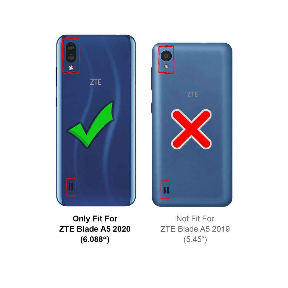 Glas 2in1 für ZTE Blade A5 2020