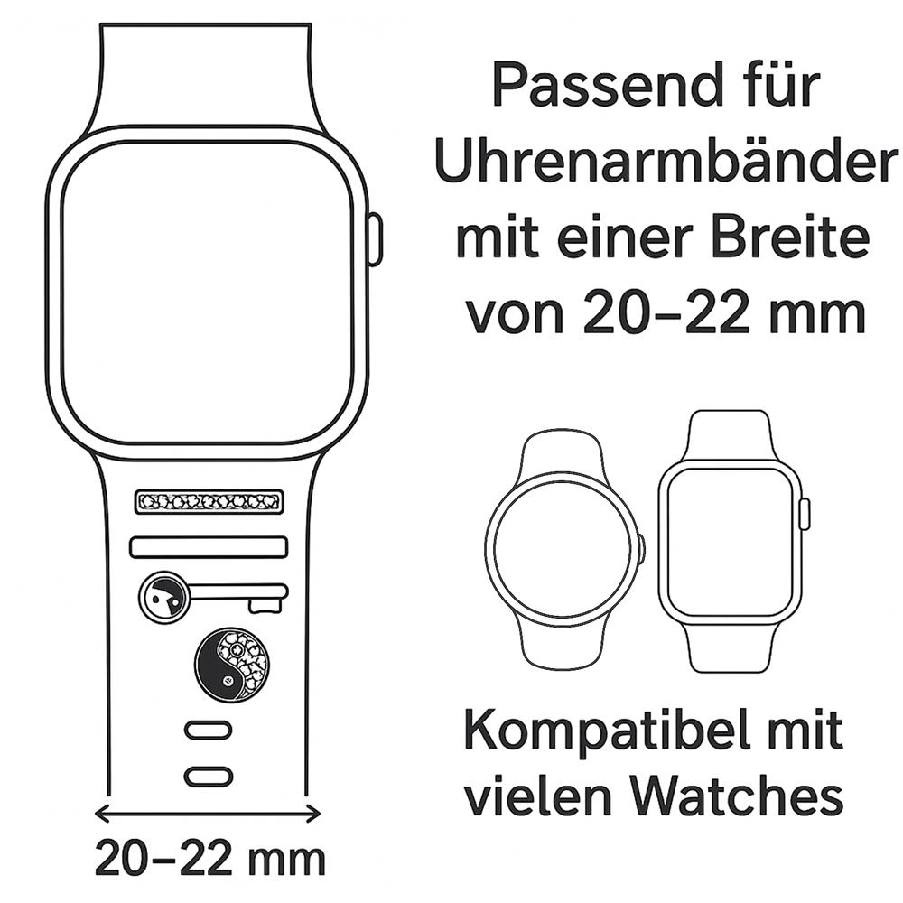 Apple Watch Charms Style 06 - Ying Yang