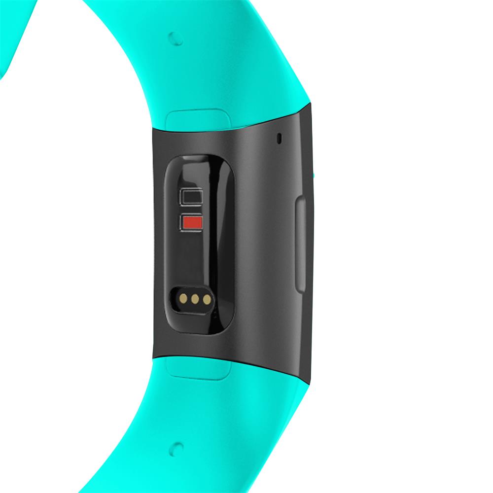 Fitnessarmband TPU für Fitbit Charge 3 / 4 - Größe S in Hellblau