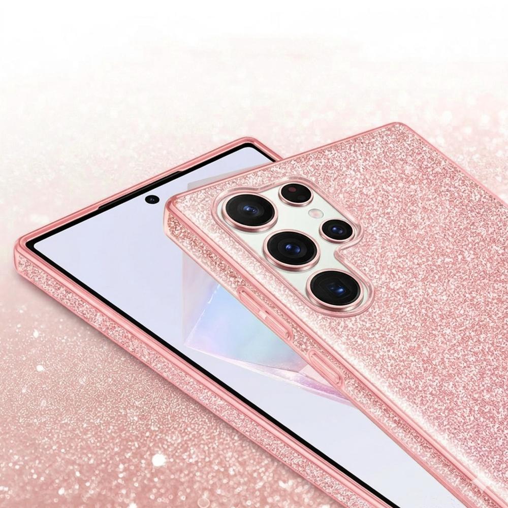Shiny TPU für Samsung Galaxy S26 Ultra in Rosegold