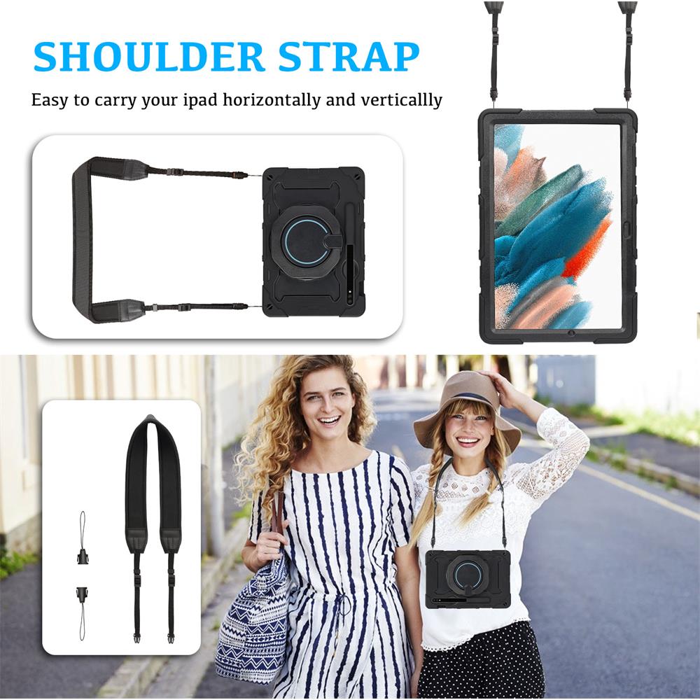 Armor Case für Samsung Galaxy Tab A8 10.5 2021 in Schwarz