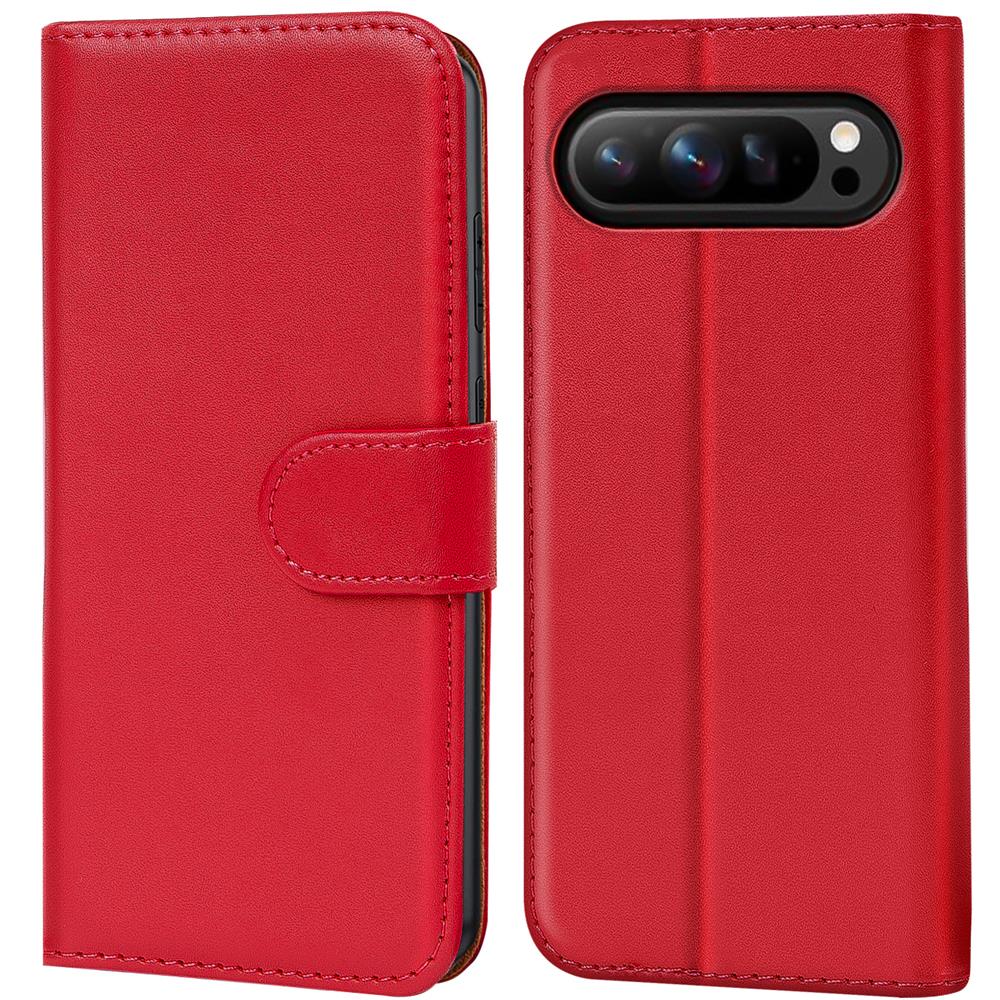 Basic Wallet für Google Pixel 10 Pro XL in Rot