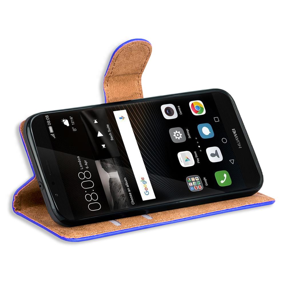Basic Wallet für Huawei P9 Lite in Blau