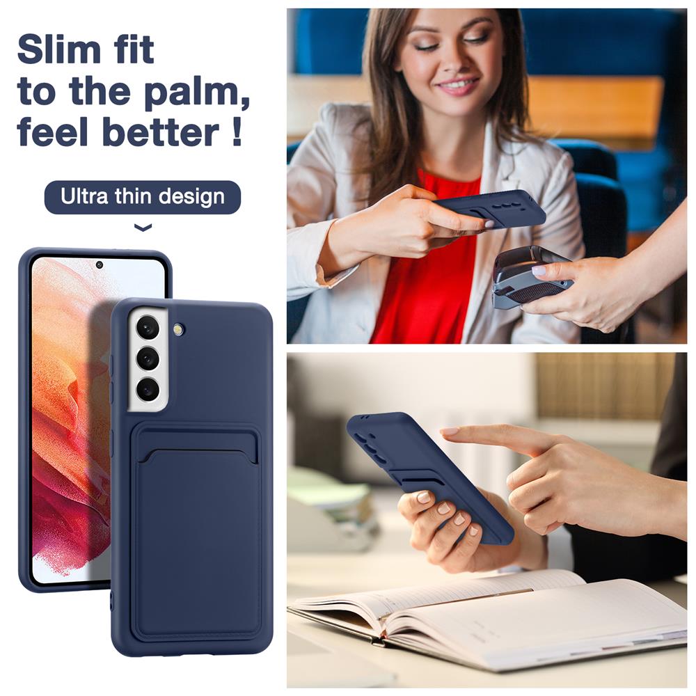 Card Case für Samsung Galaxy S24 Plus in Blau