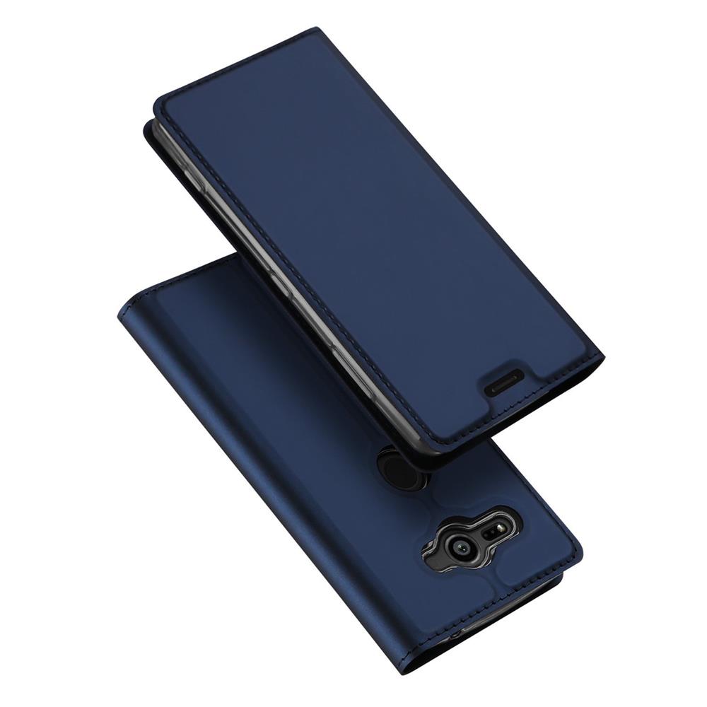 Electroplated Flip für Sony Xperia XZ2 Compact in Blau