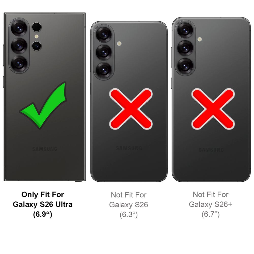 Defender Case für Samsung Galaxy S26 Ultra in Schwarz