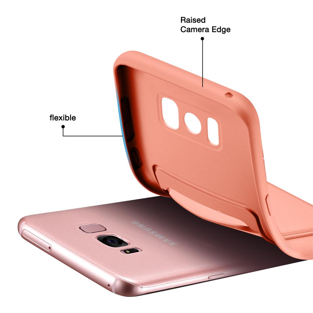 Card Case für Samsung Galaxy S8 Plus in Rosa