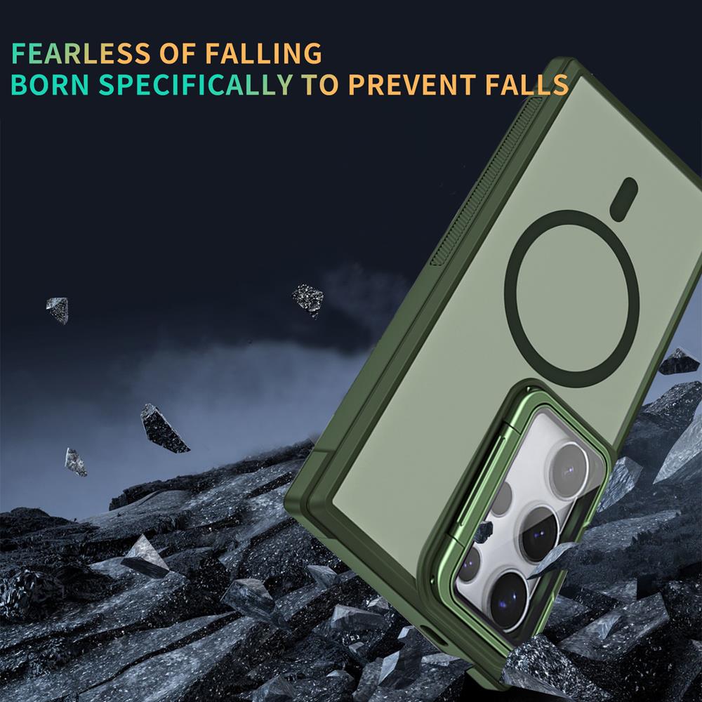 Colour Magsafe für Samsung Galaxy S24 Ultra in Grün