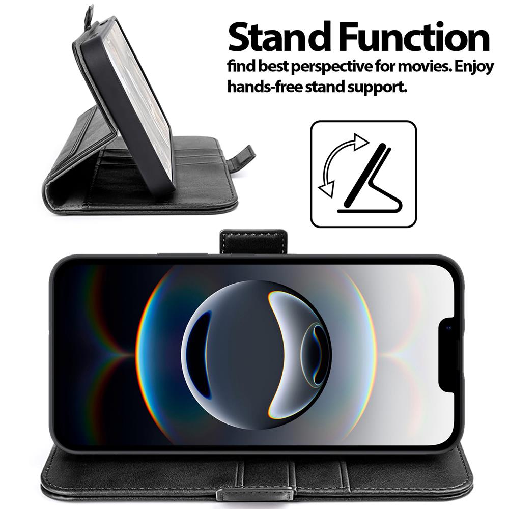 Nathy Wallet für Apple iPhone 17e in Schwarz