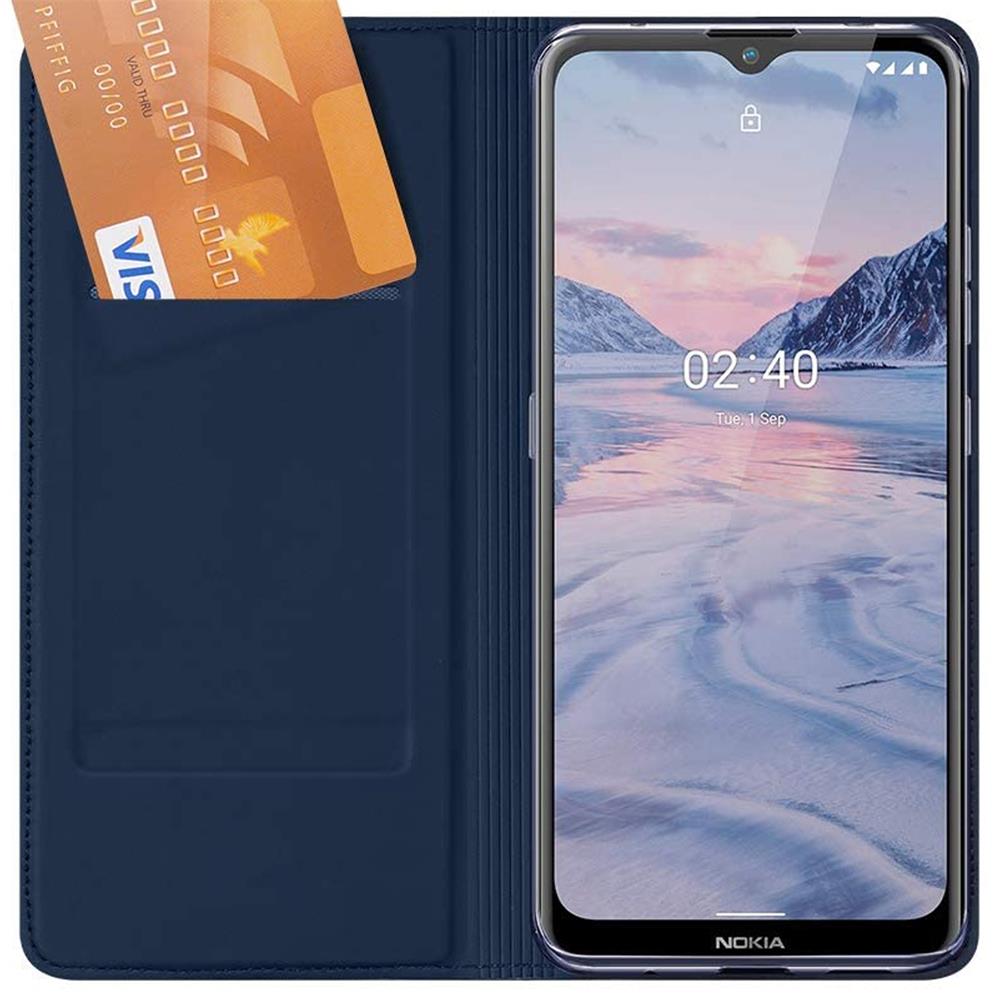 Electroplated Flip für Nokia 2.4 in Blau