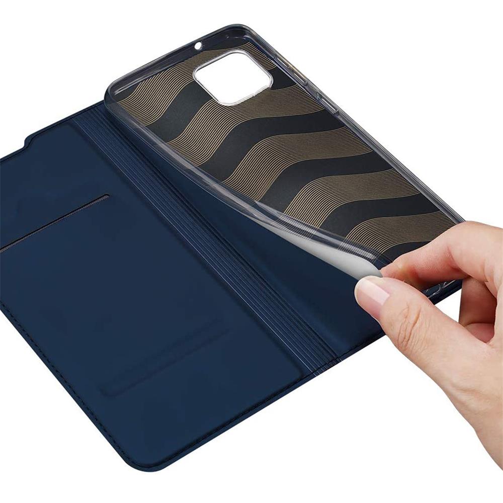 Electroplated Flip für Samsung Galaxy A22 5G in Blau