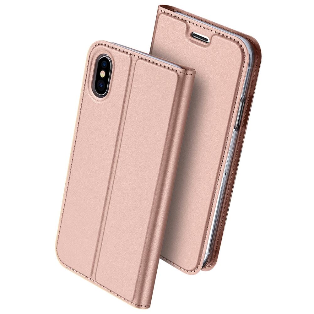 Electroplated Flip für Apple iPhone XS Max in Rosegold
