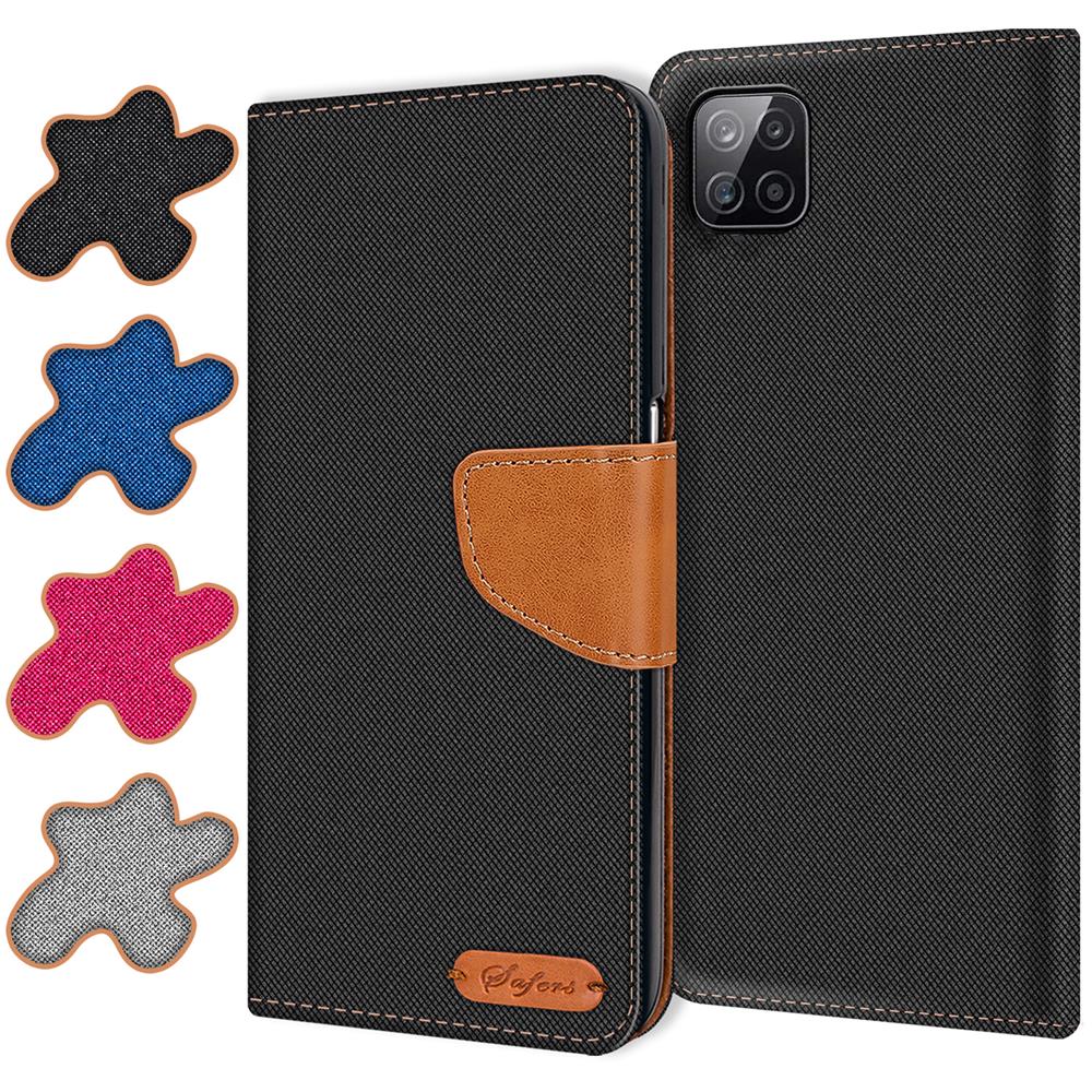 Textil Wallet für Samsung Galaxy A22 5G