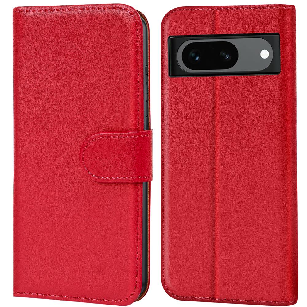 Basic Wallet für Google Pixel 8a in Rot