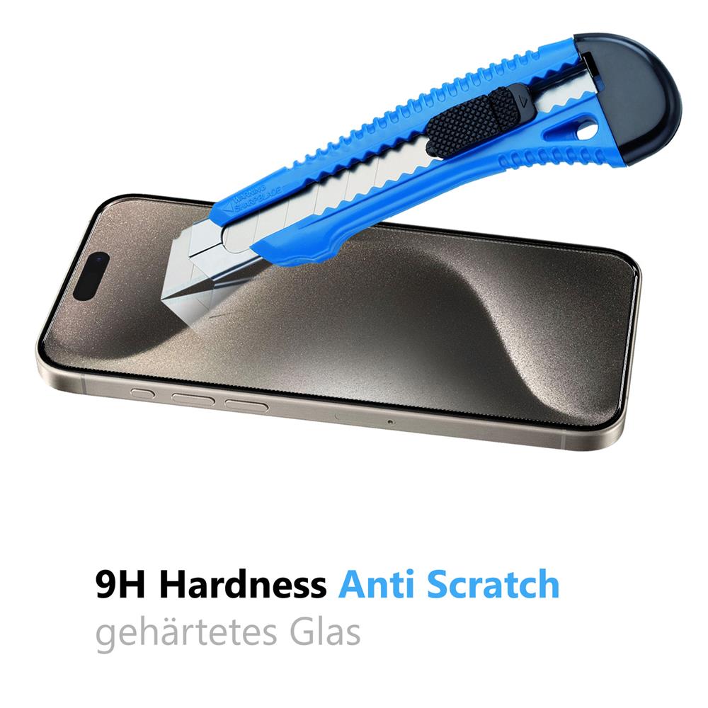 4in1 Glas Set für Apple iPhone 16 Pro