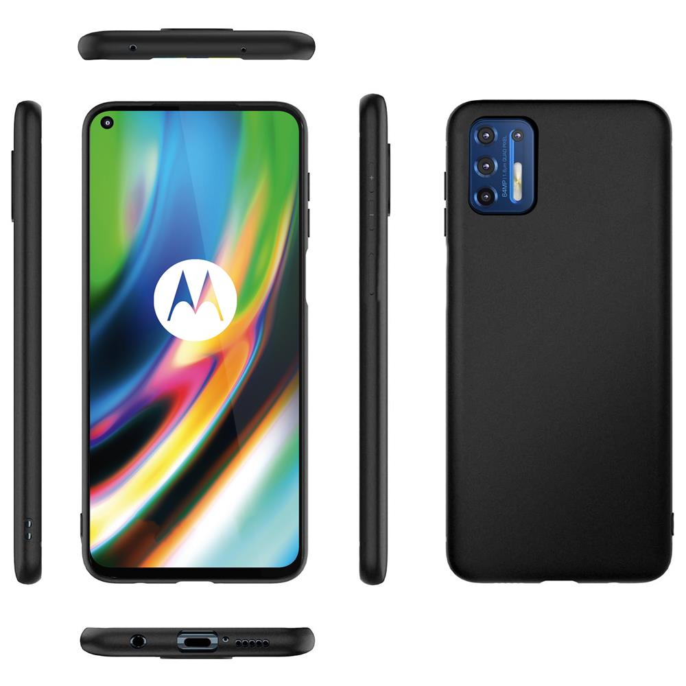 Classic TPU für Motorola Moto G9 Plus in Schwarz