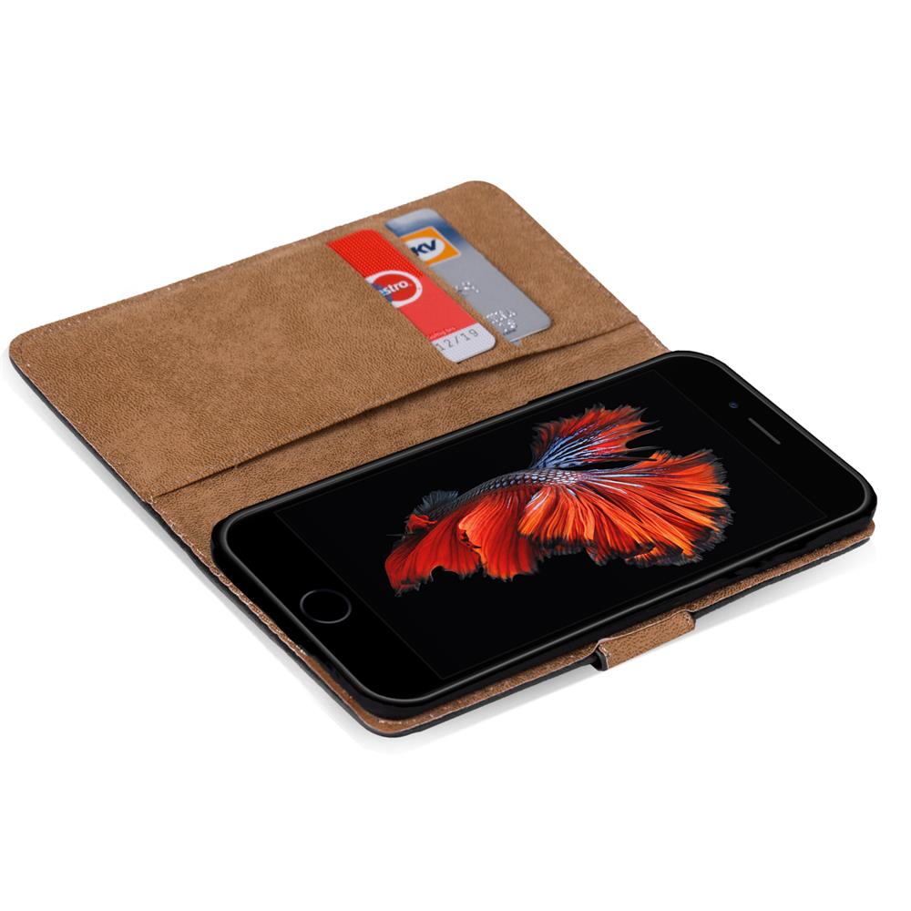 Basic Wallet für Apple iPhone 7 Plus / 8 Plus in Schwarz