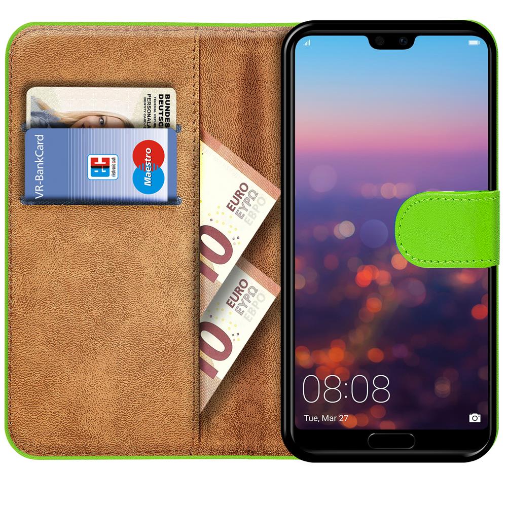 Basic Wallet für Huawei P20 Lite in Grün