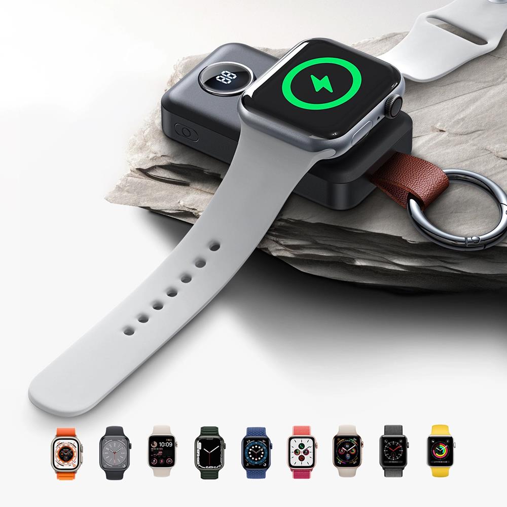 Power Bank - Joyroom - Apple Watch JR-WQW01 - 2000 in Schwarz