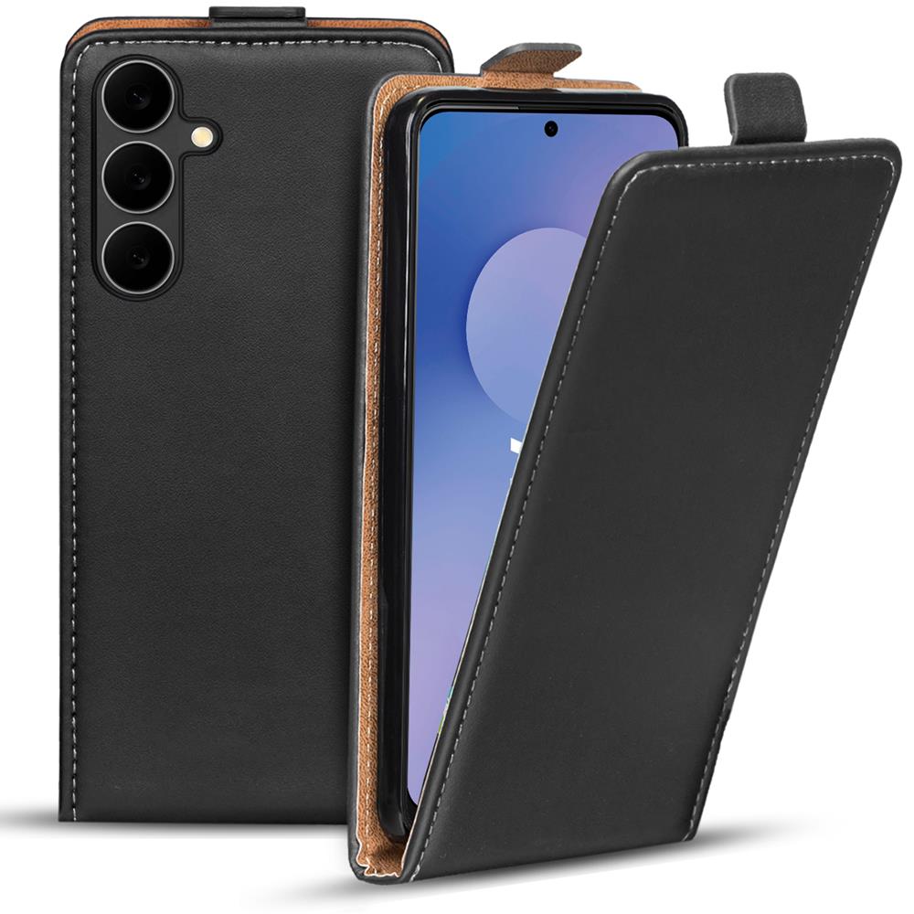 Basic Flip für Samsung Galaxy S25 FE in Schwarz