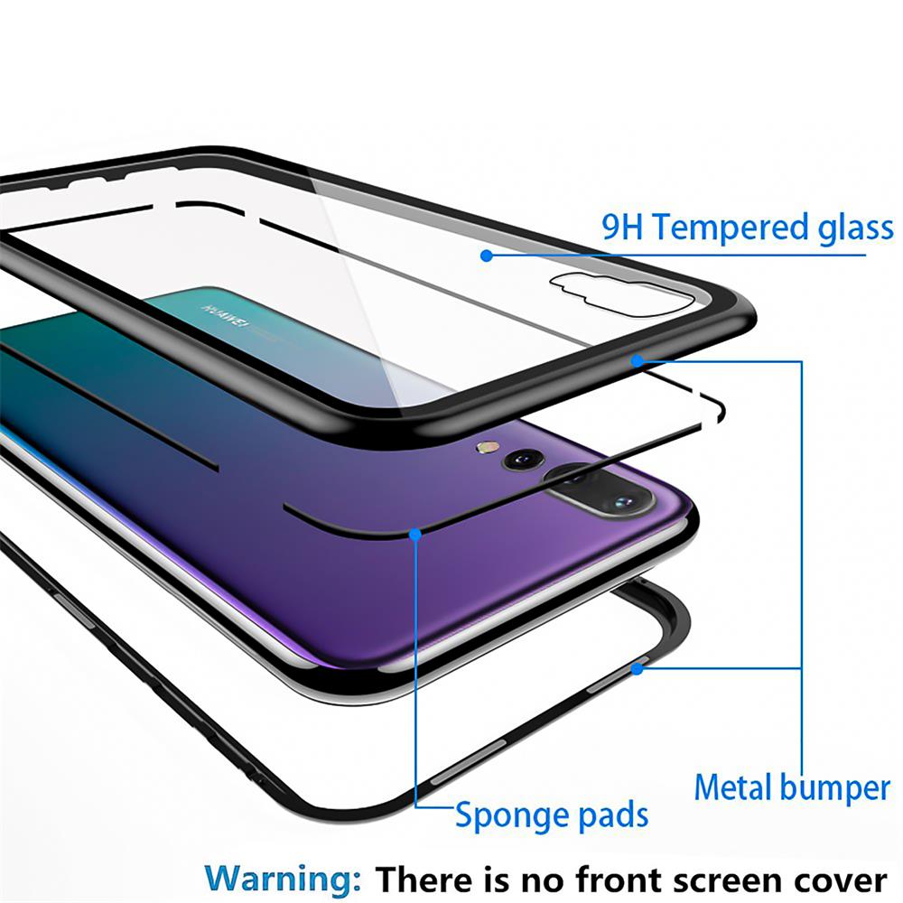Magnetic Case für Huawei P40 in Schwarz