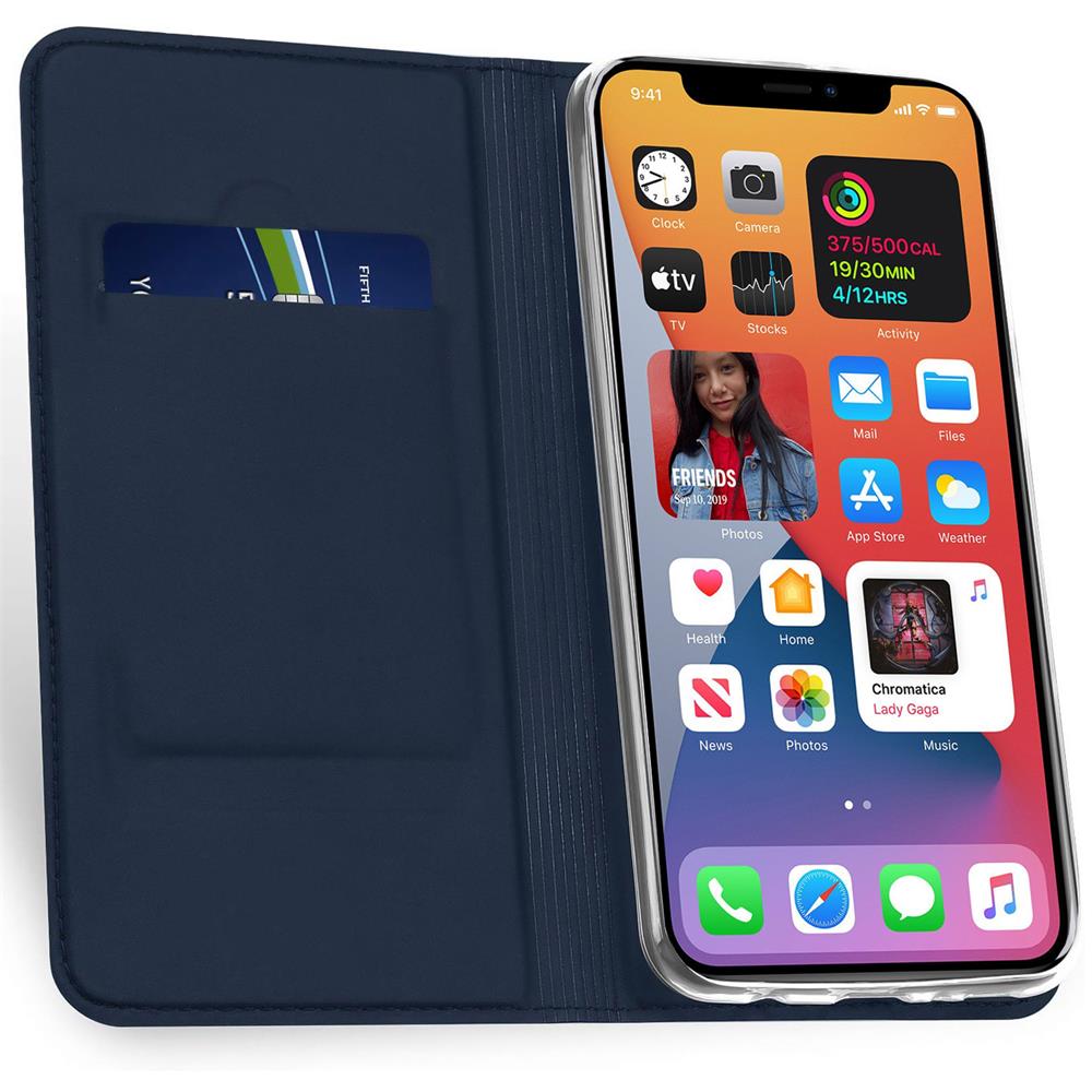 Electroplated Flip für Apple iPhone 13 Pro Max in Blau