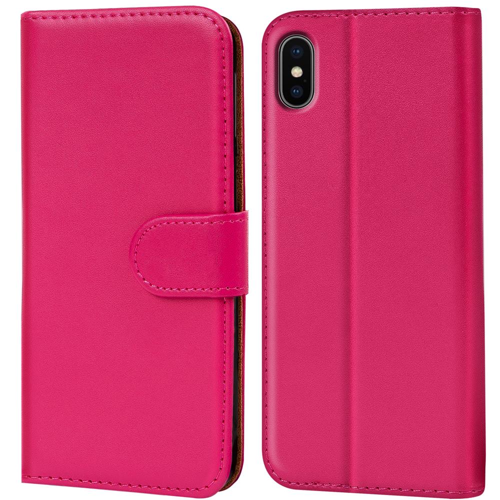 Basic Wallet für Apple iPhone XS Max in Pink
