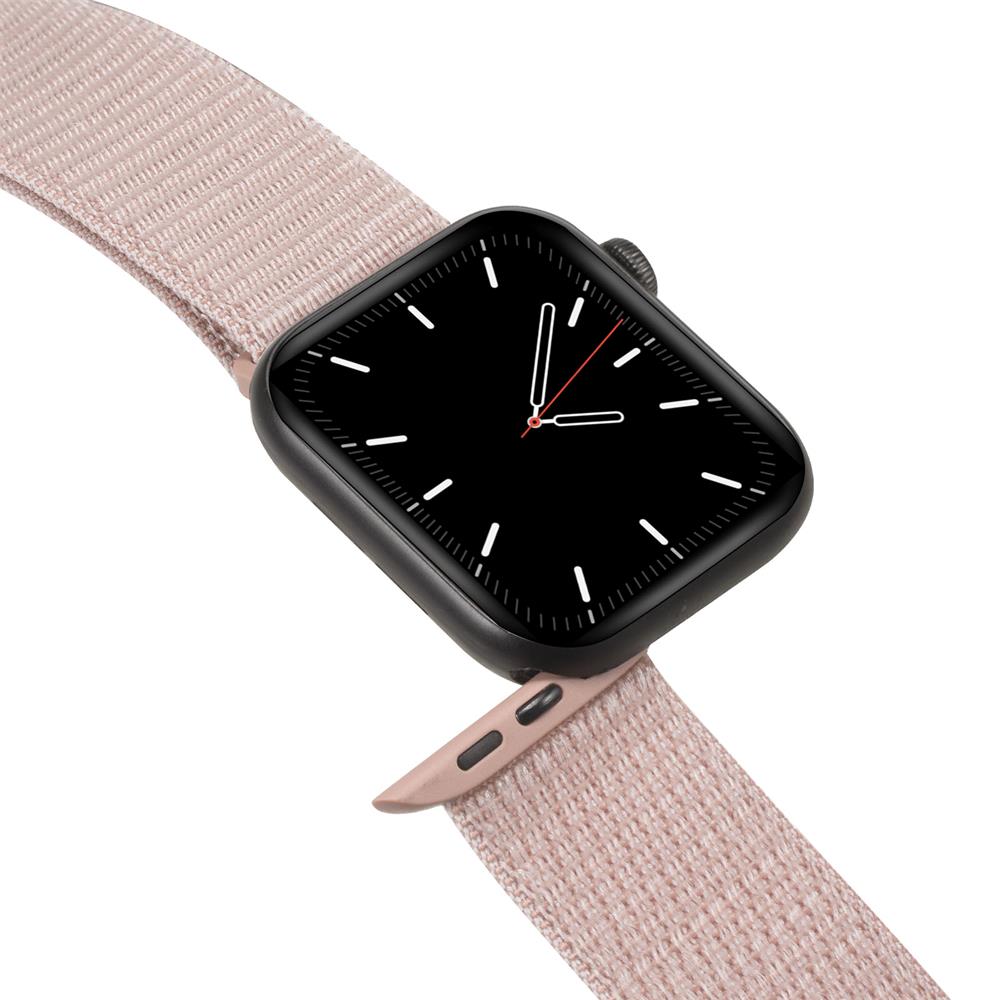Fitnessarmband Nylon für Apple Watch 1-9 - 42/44/45 in Rosé