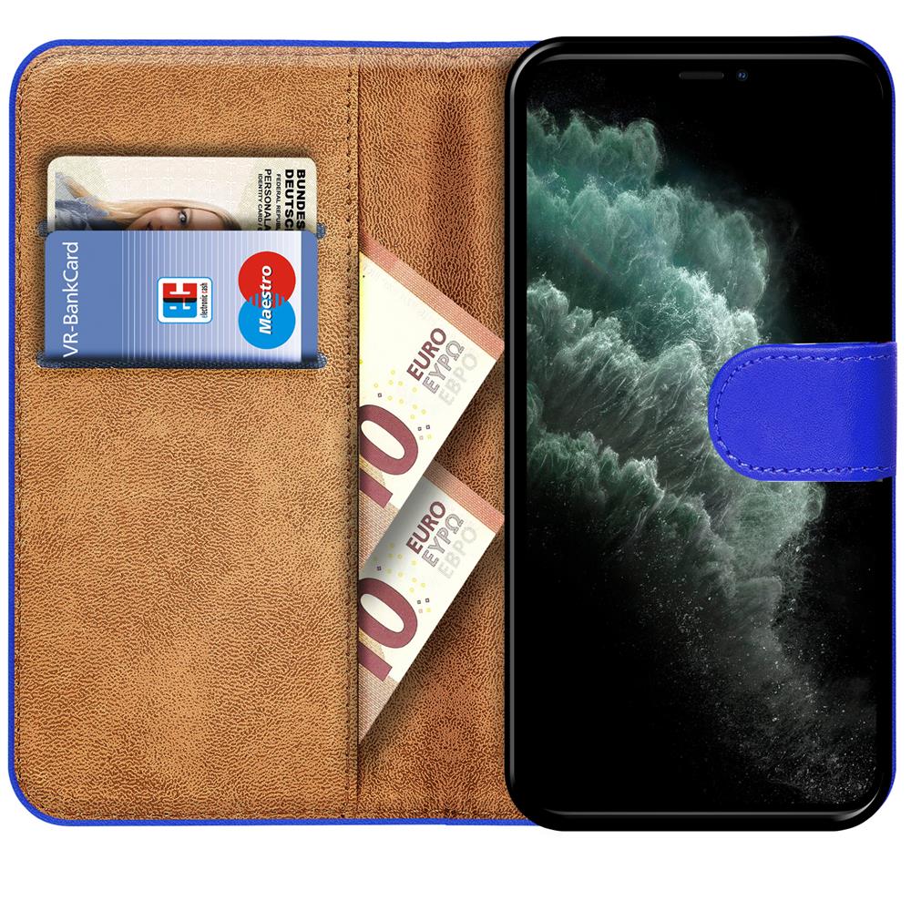 Basic Wallet für Apple iPhone 11 Pro Max in Blau