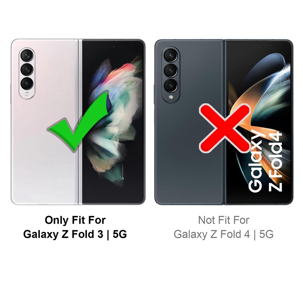 Army Case für Samsung Galaxy Z Fold 3 in Schwarz