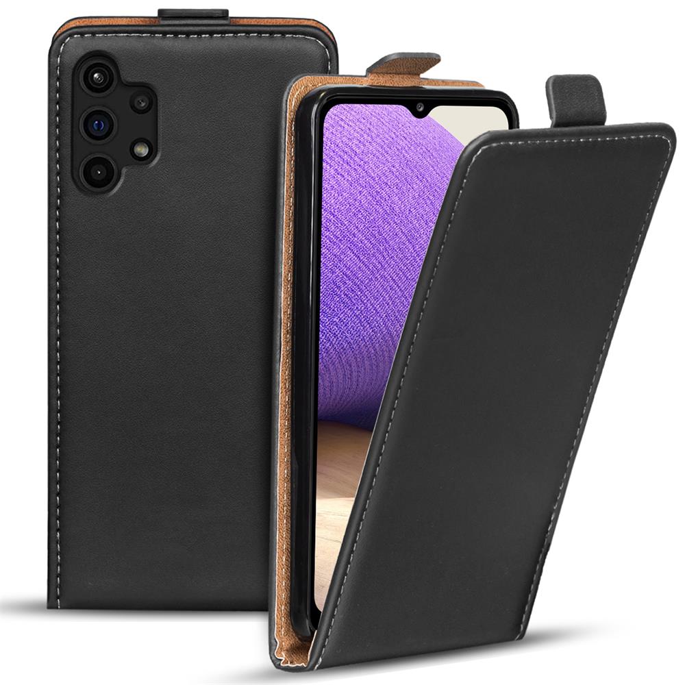 Basic Flip für Samsung Galaxy A32 5G in Schwarz
