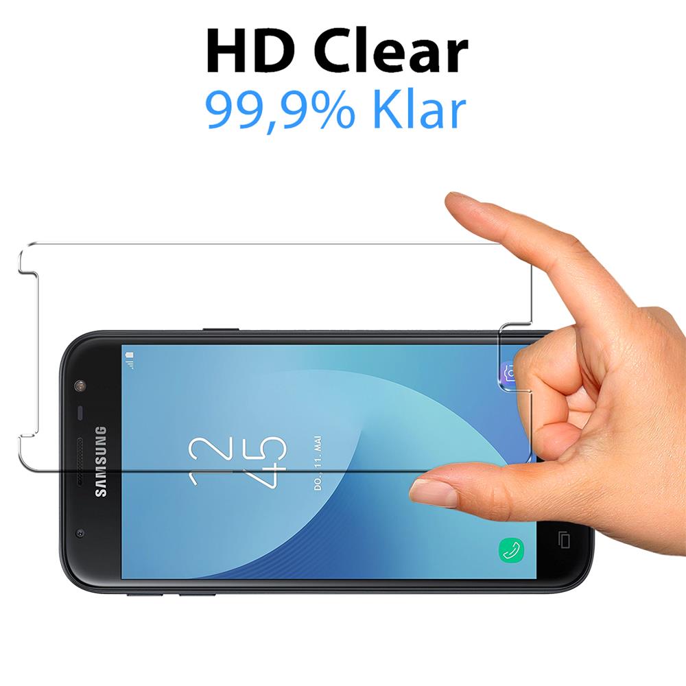 Glas 2in1 für Samsung Galaxy J3 2017