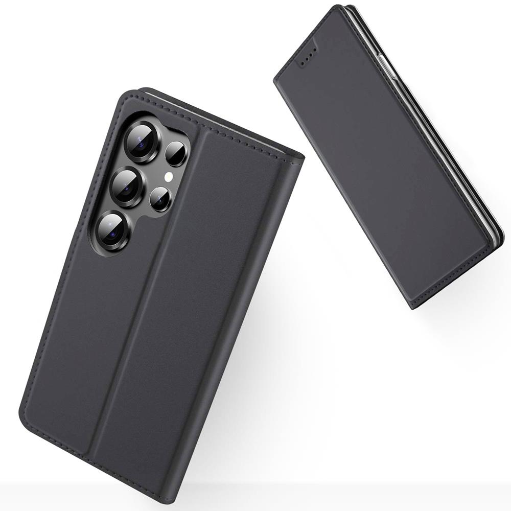 Electroplated Flip für Samsung Galaxy S25 Ultra in Schwarz