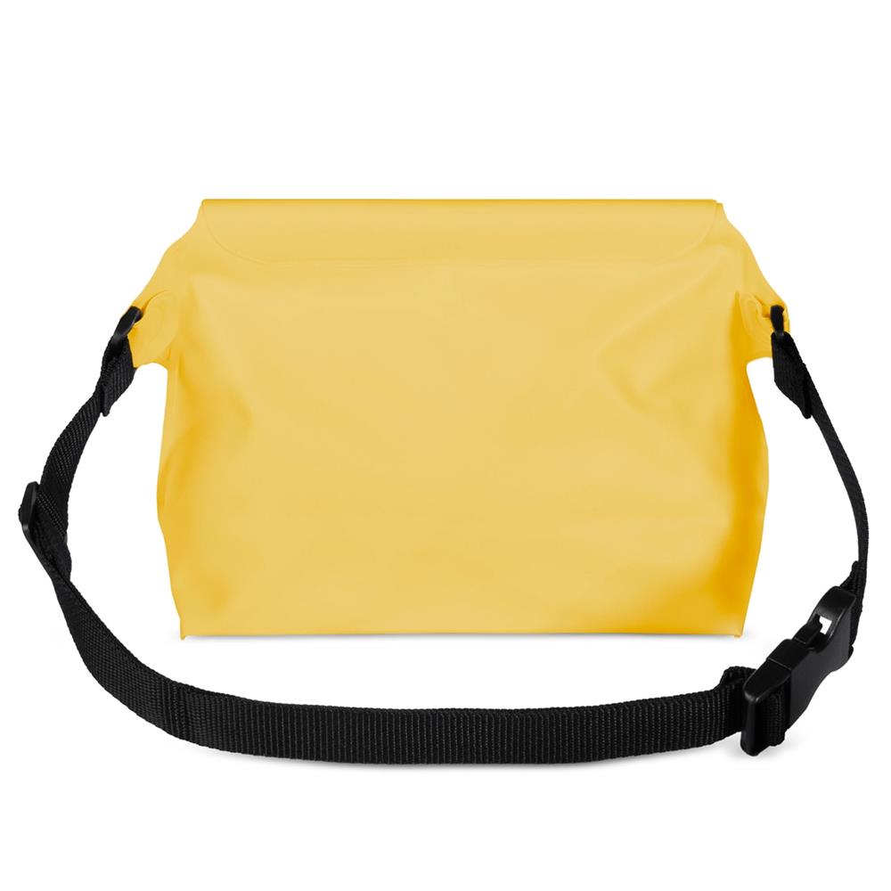 Wasserdichte PVC-Tasche / Hüfttasche in Gelb