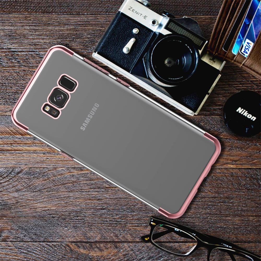 Zero Edge Color für Samsung Galaxy S8 Plus in Rosegold