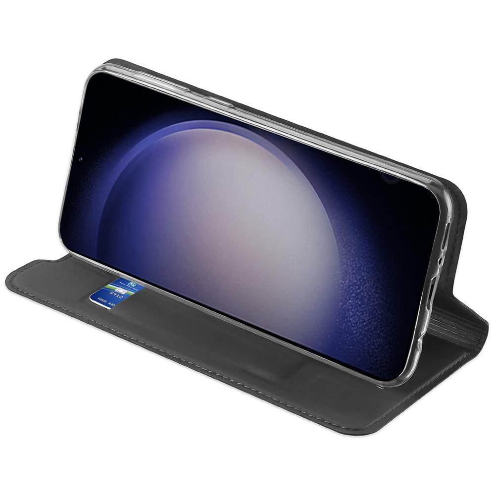 Electroplated Flip für Samsung Galaxy S23 Plus in Schwarz