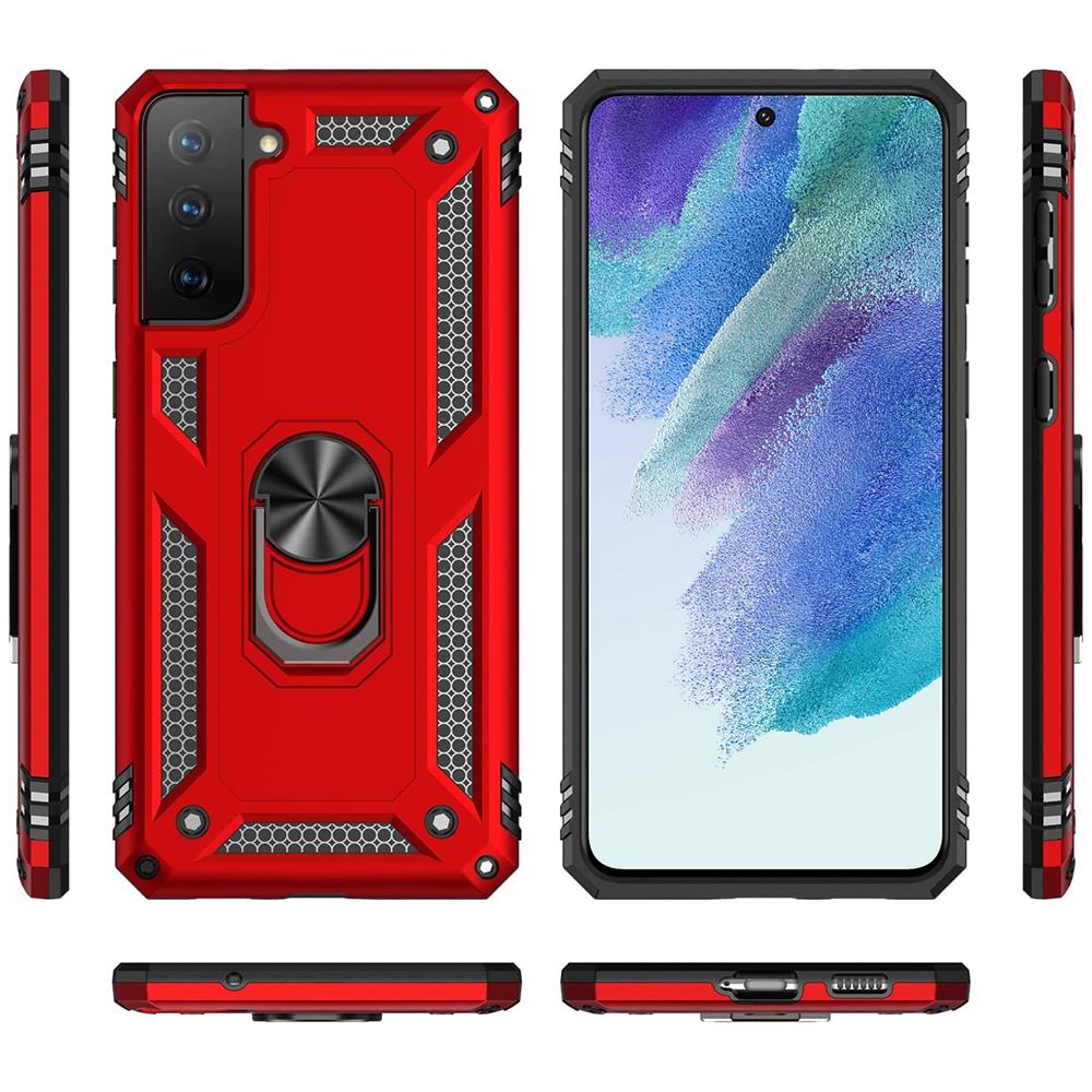 Army Case für Samsung Galaxy S21 Plus in Rot