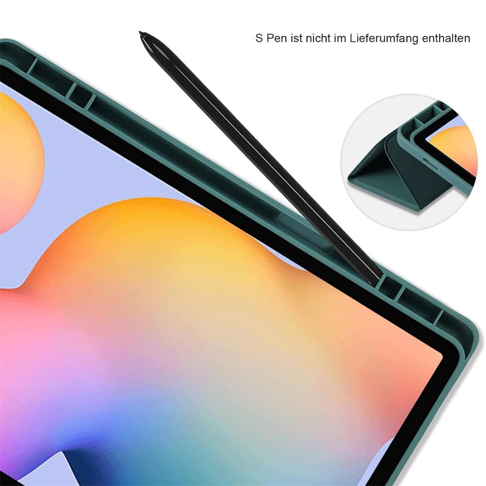 Smart Cover für Samsung Galaxy Tab S10 FE Plus in Grün